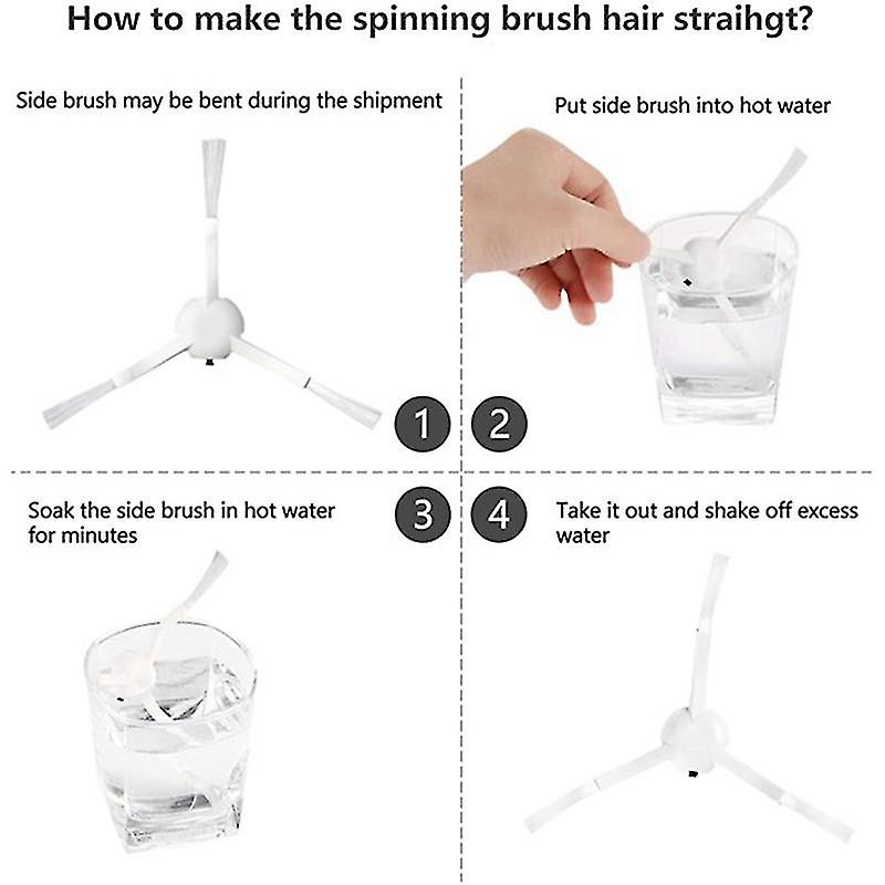 20pcs spare parts for Xiaomi Dreame D9 Robot Vacuum Cleaner Accessories Brushes Filters Spare