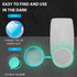 Urinal Bottle for Men, 1000ml Portable Pee Bottle with Screw Cap for Emergency Situations blue