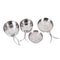pcs Stainless Steel Pots/Frying Pan/Lid for Outdoor Camping Cooking