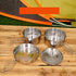 pcs Stainless Steel Pots/Frying Pan/Lid for Outdoor Camping Cooking