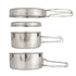 pcs Stainless Steel Pots/Frying Pan/Lid for Outdoor Camping Cooking