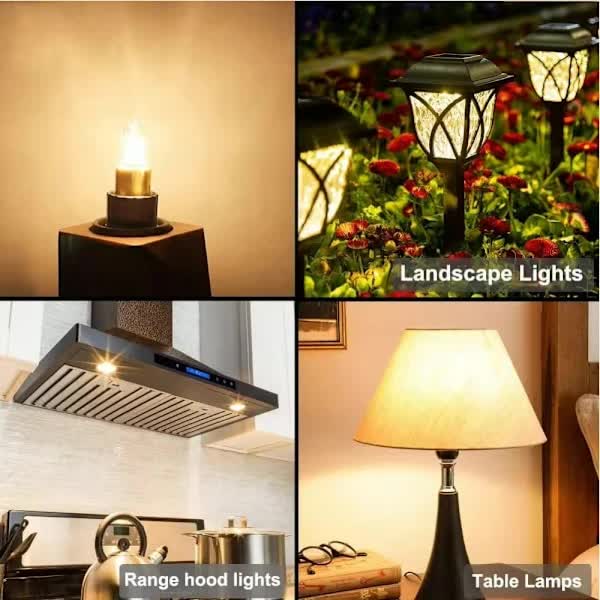 20-pack G4 halogen bulbs 10W 12V warm white