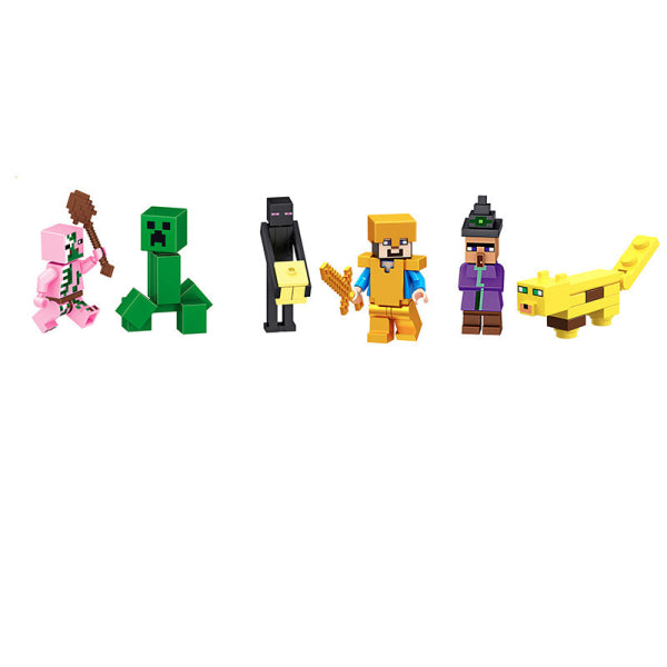 Minecraft Minifigure Set 29 Minifigures Children's Gift 29 pcs