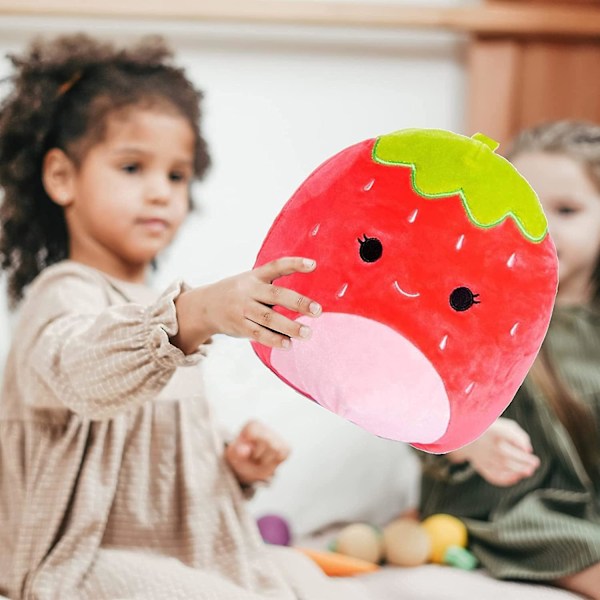 Strawberry Plush Toys 28 cm Maui Strawberry - Soft Stuffed Animal, Soft Plush Doll Hug Pillow