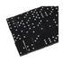 Traditional Domino Game - 28 pieces, wooden case with sliding lid for children and adults, black color, wooden game, educational aid