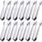 12-pack mini tongs Sugar tongs Ice tongs Small stainless steel serving tongs_qcx