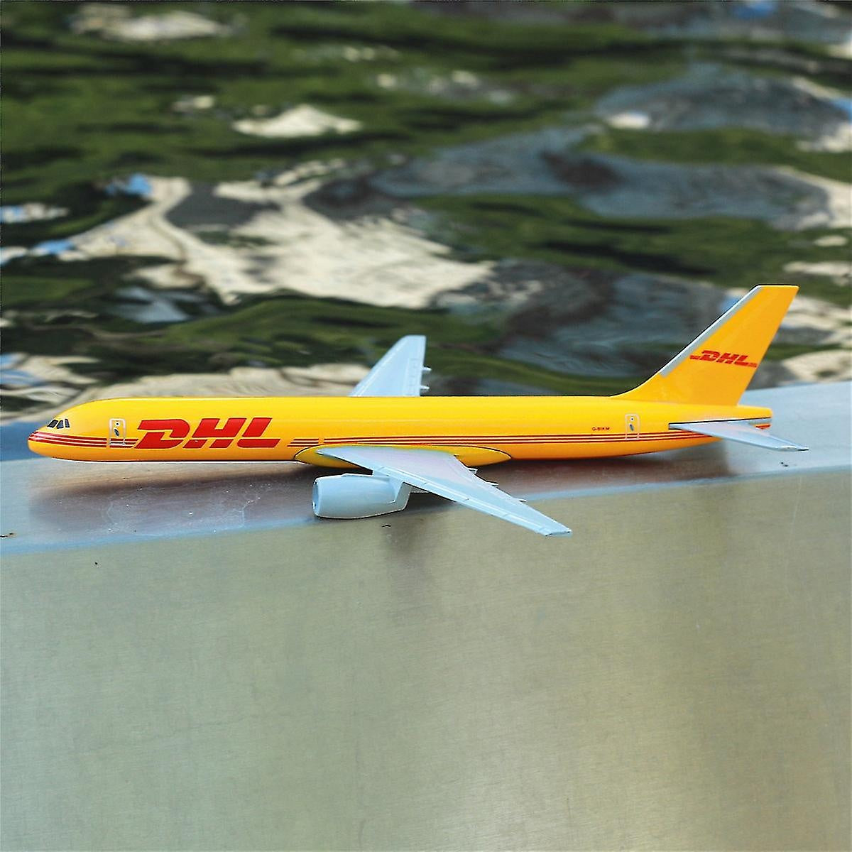 1:400 Scale Metal Airplane Replica DHL Boeing 757 Airplane Diecast Model Airplane Home Office Miniature Toys for Children 97.KLM B747