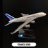 1:400 Scale Metal Airplane Replica DHL Boeing 757 Airplane Diecast Model Airplane Home Office Miniature Toys for Children 97.KLM B747