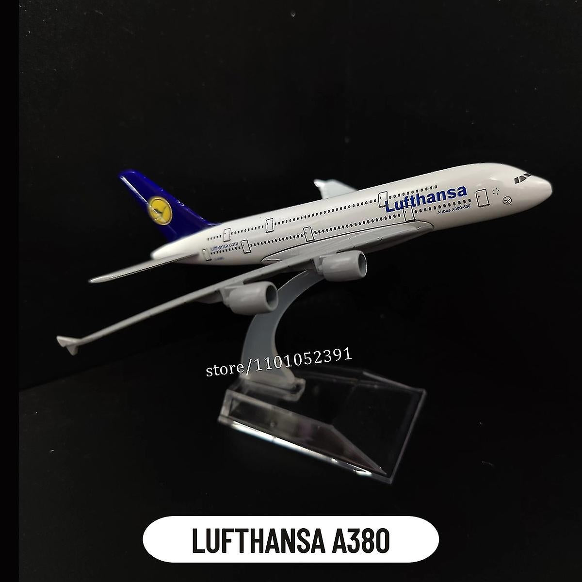 1:400 Scale Metal Airplane Replica DHL Boeing 757 Airplane Diecast Model Airplane Home Office Miniature Toys for Children 97.KLM B747