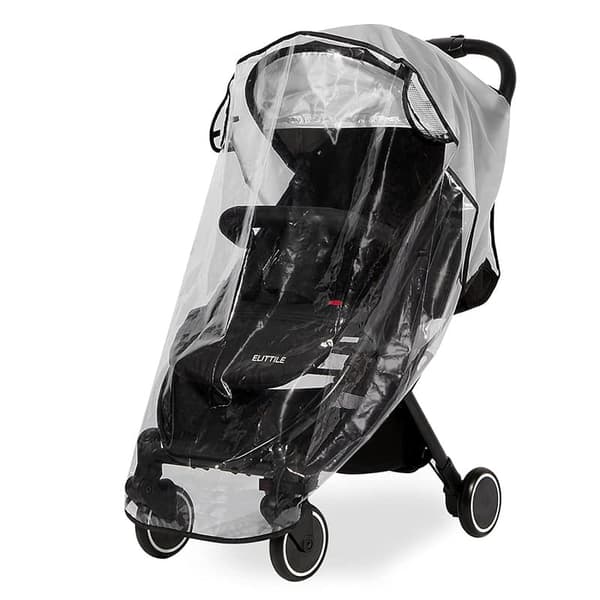 Universal Stroller Rain Cover, 5-in-1 Cover - Transparent Rain Cover for Stroller