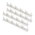 4-pack spice rack for 20 spices White white