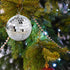 6/12 pcs Mini Disco Ball Party Decorations Silver Mini Plastic Ornaments Small Disco Balls Silver Silver_MGF Silver 6CM