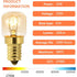 10-pack Dimmable E14 Oven Light Bulb, Edison E14 T22, Withstands up to 300 degrees, 2700K Warm White, 160LM, AC 220V