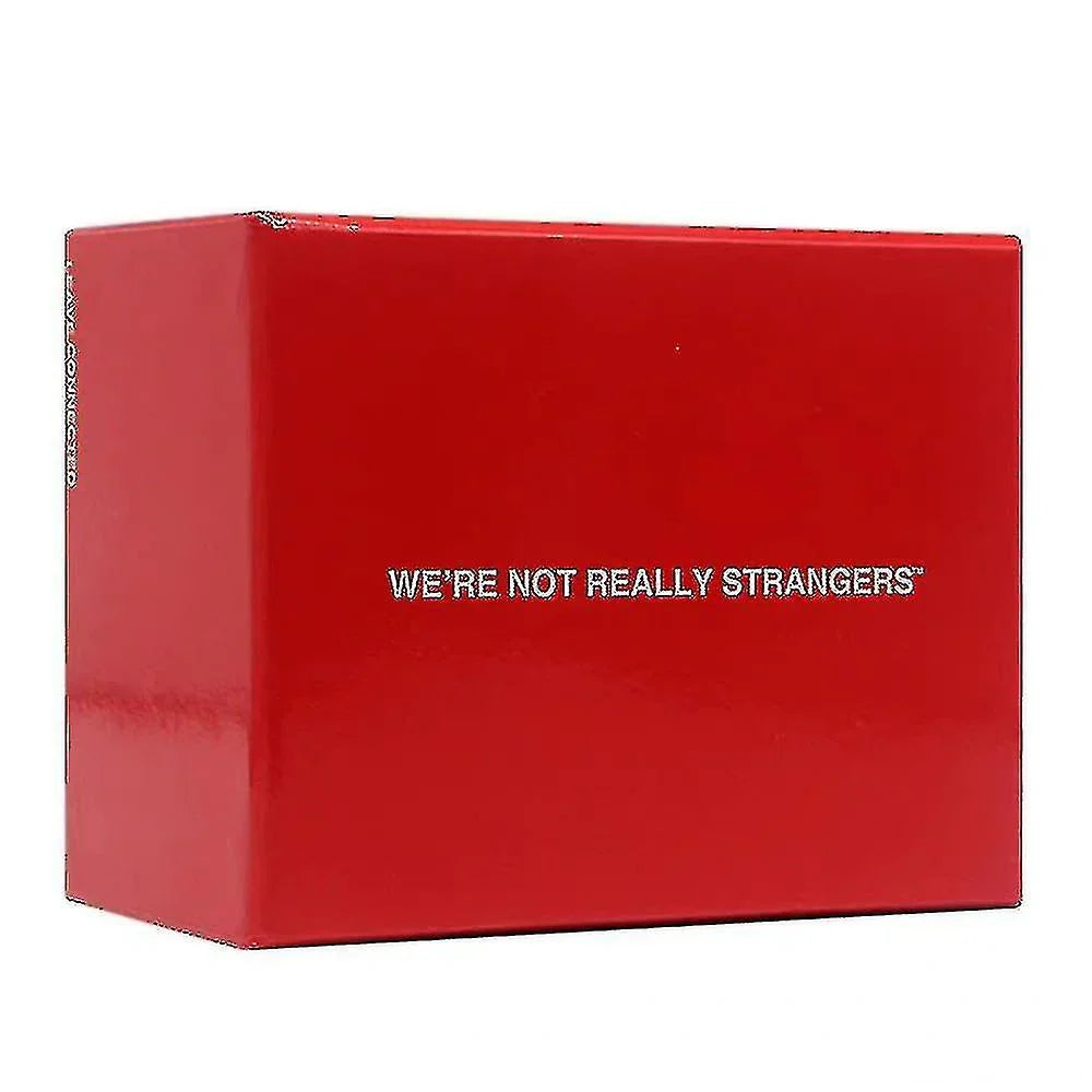 We're Not Really Strangers Card Game - An interactive card game for adults and icebreaker