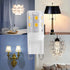 10pcs G9 2W 16LED Mini LED Bulbs, Ceramic Base, Eye Protection, Dimmable Design, Energy Saving Equivalent to 30 Watt Halogen