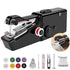 Handheld Sewing Machine Portable Convenience Black, for On-the-Go Sewing Needs