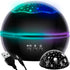 Galaxy Lamp Star Projector with Underwater Effect for Magical Atmosphere, Black