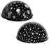 Galaxy Lamp Star Projector with Underwater Effect for Magical Atmosphere, Black