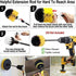 4-pack MultiColor Scrubbing Brushes for Drill and Screwdriver