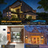 4 Pack Outdoor Solar Wall Lights Warm White IP65 Waterproof Up and Down Lights for Garden Yard Patio Fence