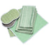 6 Pack Bamboo Microfiber Cleaning Cloths for Glass Bodywork Screens and Smooth Surfaces