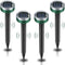 4 Pieces Solar Mole Repeller, Ultrasonic Pest Repeller Mole Control with IP65 Waterproof, Garden Mole Repellent Mole Repellent