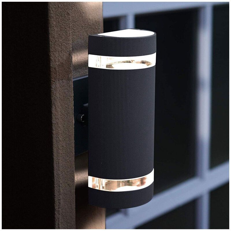 Outdoor Wall Light, up to 35W GU10, IP65 Waterproof Garden Light for Patio, Terrace, Garden, Entrance Hall, Balcony, Porch