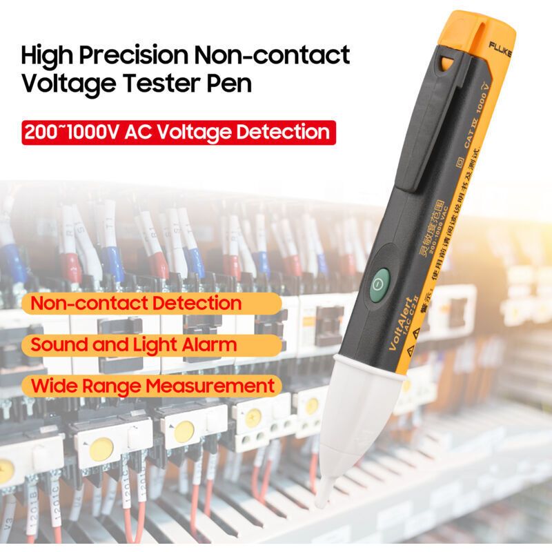 Mini Portable Electrical Test Pen, Non-Contact Voltage Tester, High-Precision Voltage Detection Tool, AC Voltage Detection 200-1000V