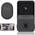 1 Pcs Wireless Remote Video Doorbell Smart Home Intercom HD Night Vision WiFi Charging Smart Doorbell Two-Way Talk APP Control