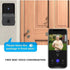 1 Pcs Wireless Remote Video Doorbell Smart Home Intercom HD Night Vision WiFi Charging Smart Doorbell Two-Way Talk APP Control