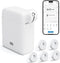 Thermal Label Printer With Bluetooth App, Inkless Mini Label Maker And 5 Paper Rolls, White, 20 x 14 cm