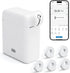 Thermal Label Printer With Bluetooth App, Inkless Mini Label Maker And 5 Paper Rolls, White, 20 x 14 cm