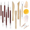 15 Piece Clay Tool Set for Modeling and Pottery