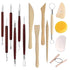 15 Piece Clay Tool Set for Modeling and Pottery