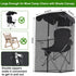 Canopy Chair Mosquito Net Black, 89 x 82 x 160 cm
