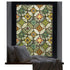 Stained Glass Effect Decorative Window Film, Static‑Free Self‑Adhesive Frosted Privacy Window Protective Film, 60cm x 200cm