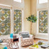Stained Glass Effect Decorative Window Film, Static‑Free Self‑Adhesive Frosted Privacy Window Protective Film, 60cm x 200cm