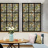 Stained Glass Effect Decorative Window Film, Static‑Free Self‑Adhesive Frosted Privacy Window Protective Film, 60cm x 200cm