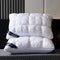 White Luxury Adjustable Bed Pillows Set of 2, Hotel‑Grade Down Alternative Pillows, Ultimate Neck Support for Comfortable Sleep