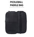 Grey‑Black T700 Carbon Fiber Pickleball Paddle Set, 16mm Textured Matte Surface, Complete Kit with Oxford Carry Bag & Pickleball Balls
