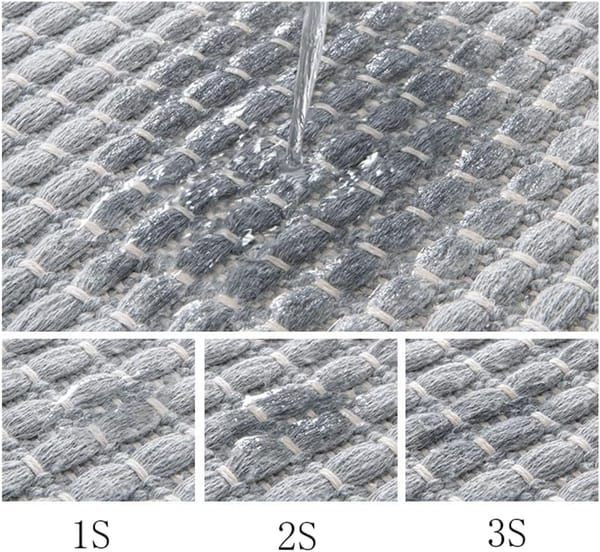 Soft Microfiber Farmhouse Bathroom Rug, Washable Kitchen Floor Mat, Woven Non‑Slip Bath Mat with Pure Tassels, Plush Woven Bathroom Carpet, Door Mat for Laundry Room, 20