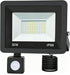 2 Pack 50W LED Flood Lights PIR Motion Sensor 5000LM IP66 Outdoor Security