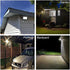 2 Pack 50W LED Flood Lights PIR Motion Sensor 5000LM IP66 Outdoor Security