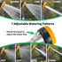Garden Nozzle Sprayer, High Pressure Spray Nozzle, 100% Metal Water Hose Nozzle, 7 Patterns Watering Nozzle, Heavy Duty Sprayer Garden Nozzle for Watering Plants & Lawns, Washing Cars & Pets