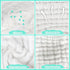 Muslin Baby Bibs, 6 Pack Soft Cotton Baby Bandana Drool Bibs for Boys Girls Teething and Drooling