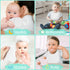 Muslin Baby Bibs, 6 Pack Soft Cotton Baby Bandana Drool Bibs for Boys Girls Teething and Drooling