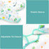 4 Pack Long Sleeve Bibs, Baby Smock Waterproof Sleeved Bib Smock for Baby Toddler 6-36 Months