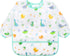 4 Pack Long Sleeve Bibs, Baby Smock Waterproof Sleeved Bib Smock for Baby Toddler 6-36 Months