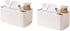 2 Pack Desk Organizer with Compartments for Pens and Toothpicks - Office Supply Storage Solution
