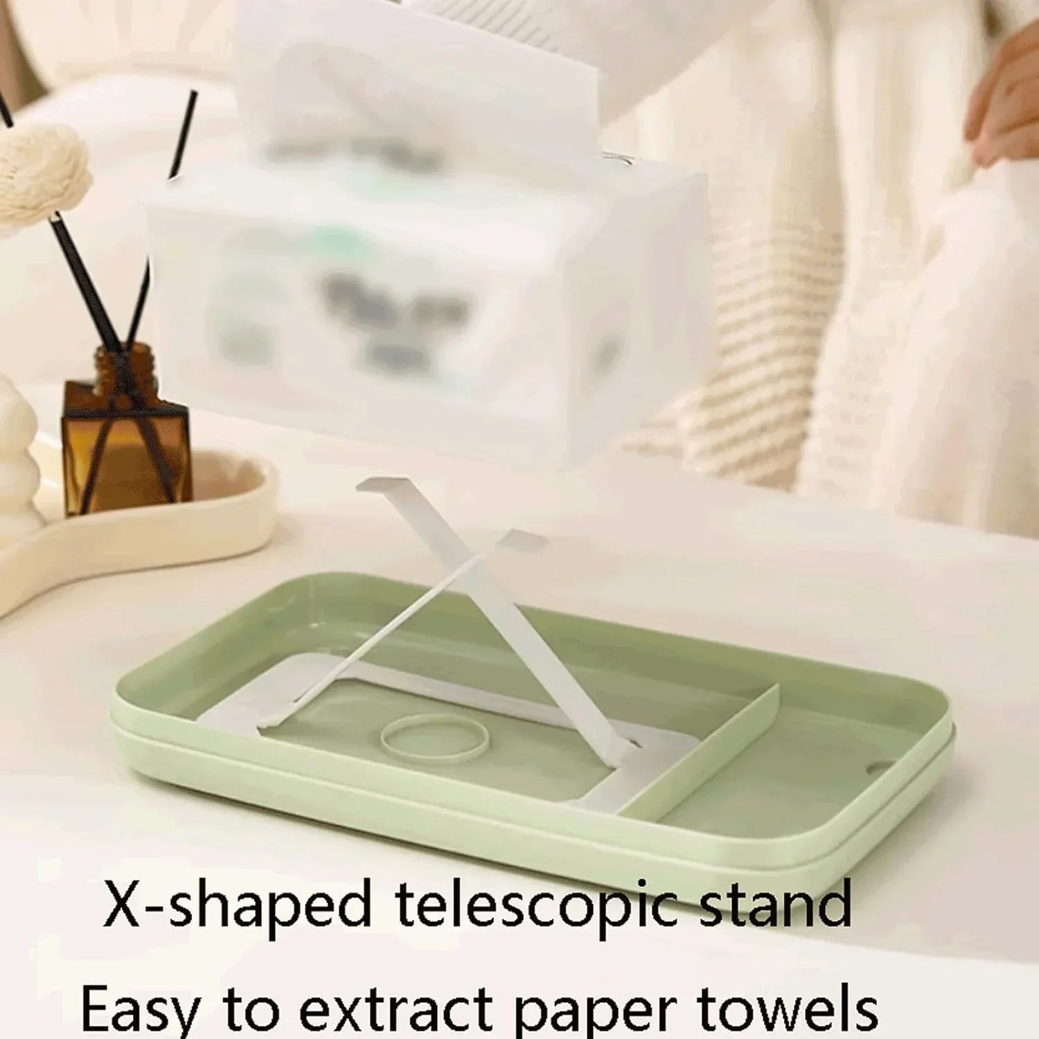2 Pack Desk Organizer with Compartments for Pens and Toothpicks - Office Supply Storage Solution